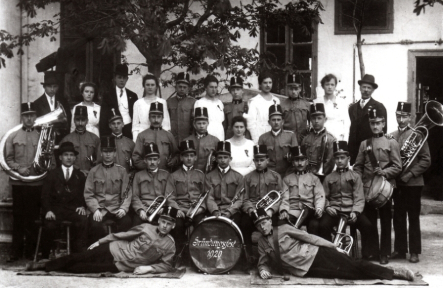 Arbeiter Musikkapelle Mllersdorf 1920_868