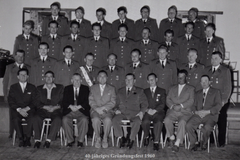 40-jähriges Gründungsfest 1960