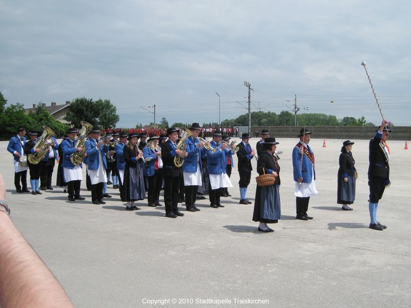 Bezirksblasmusikfest mit Marschmusikbewertung in Unterwaltersdorf