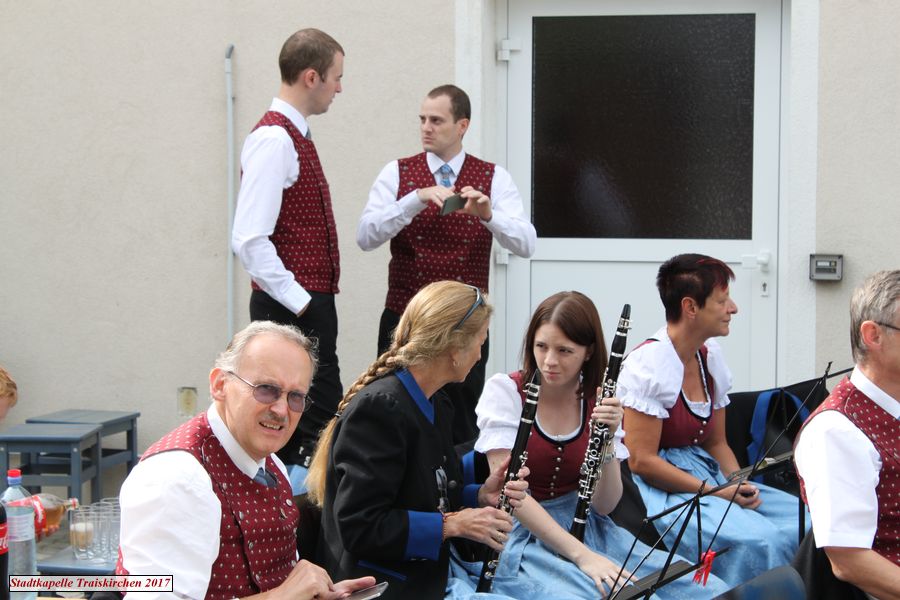 Frühschoppen auf der Stadtrandsiedlung