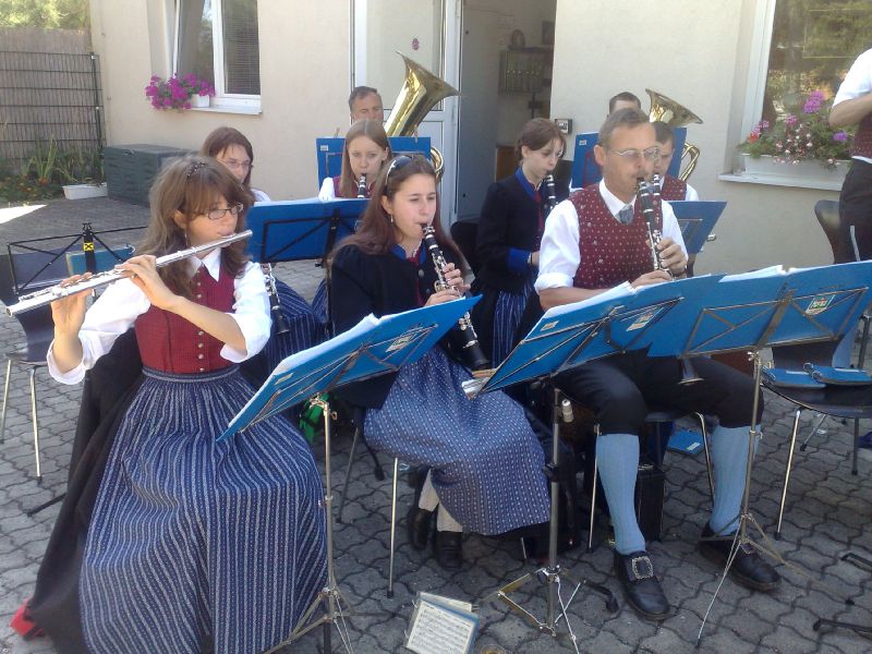Frühschoppen beim Siedlerverein auf der Stadtrandsiedlung