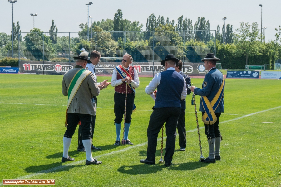 Großes Bezirksblasmusikfest zum Jubiläum